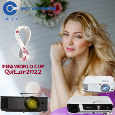 máy chiếu xem world cup 2022