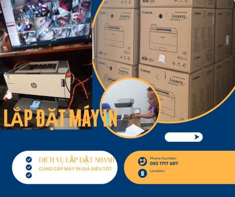 lắp đặt máy in giá rẻ